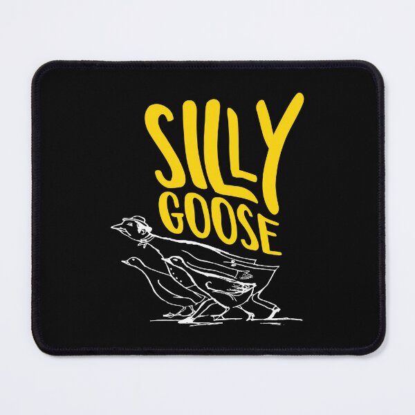 Item preview, Silly Goose | Funny Saying With Yellow Words And Edward Lear Vintage Geese Illustration designed and sold by Zazizu.