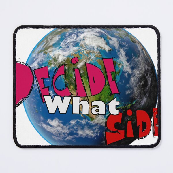 Item preview, Decide What Side earth logof designed and sold by PaxWorkshop.