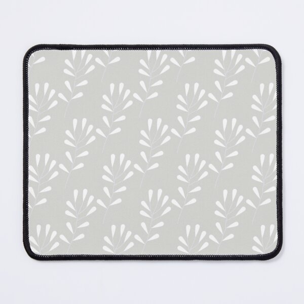 Item preview, Abstract Floral Fern Leaves Design On Light Gray Background designed and sold by burbankdesigns.