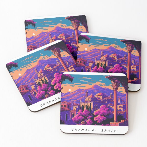 Item preview, Copie de Granada Pixel Art Retro designed and sold by PixelAirlines.