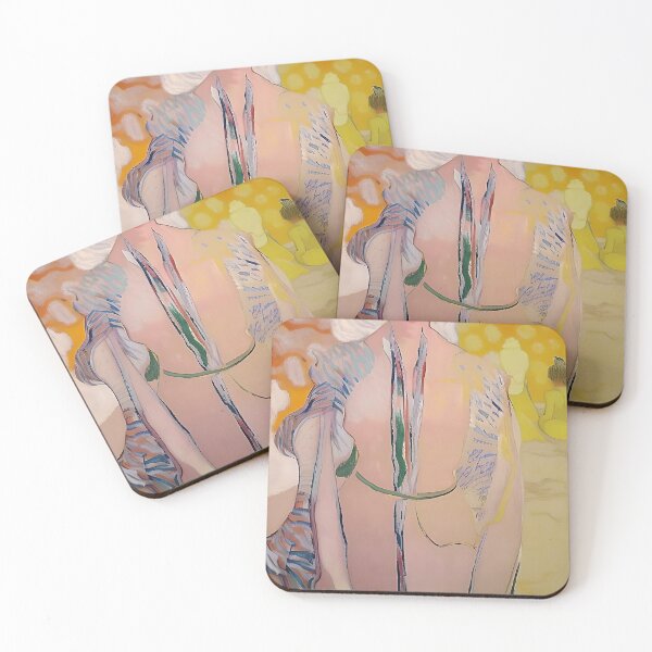 Item preview, LA DIGUE PINK SANDS KIMONO  designed and sold by Laura E  Shafer.