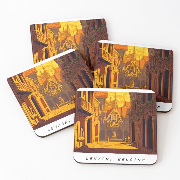 Item preview, Leuven Pixel Art Retro designed and sold by PixelAirlines.