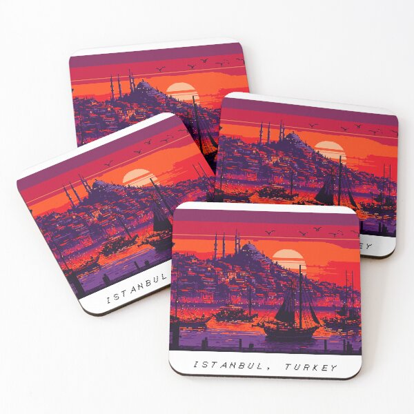 Item preview, Istanbul Pixel Art Retro designed and sold by PixelAirlines.