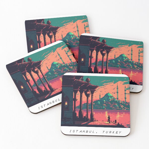 Item preview, Istanbul Pixel Art Retro designed and sold by PixelAirlines.