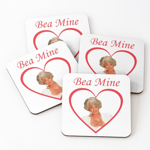 Artikelvorschau, Bea Mine - Dorothy Zbornak (Bea Arthur) Valentinstag Herz von den Golden Girls - rotes Herz und Text entworfen und verkauft von LegendaryLGBT.