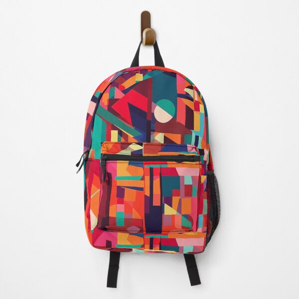 Item preview, Dark Tones and Sharp Shapes: A Kandinsky-Inspired Vector Art Design designed and sold by TopArtsy.