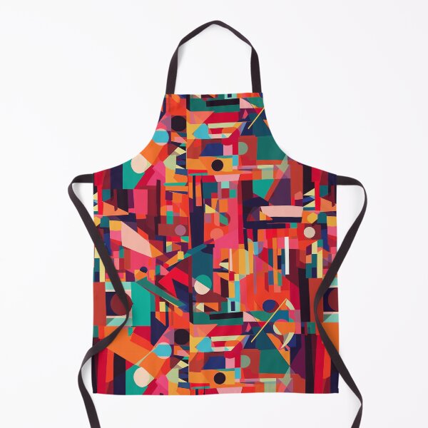 Item preview, Dark Tones and Sharp Shapes: A Kandinsky-Inspired Vector Art Design designed and sold by TopArtsy.