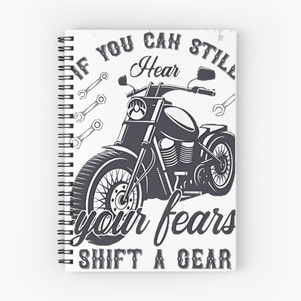 Item preview, If you still hear your fears shift a gear. T-shirt  designed and sold by Print-and-Prose.