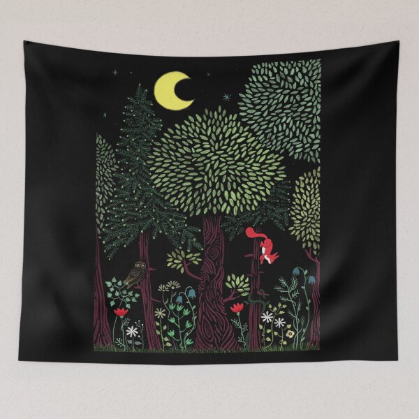 Item preview, Into The Woods At Night designed and sold by BunnyThePainter.