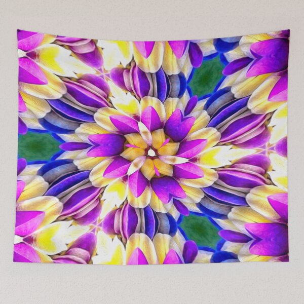 Item preview, Lupine Flower Pattern designed and sold by Patternflower.