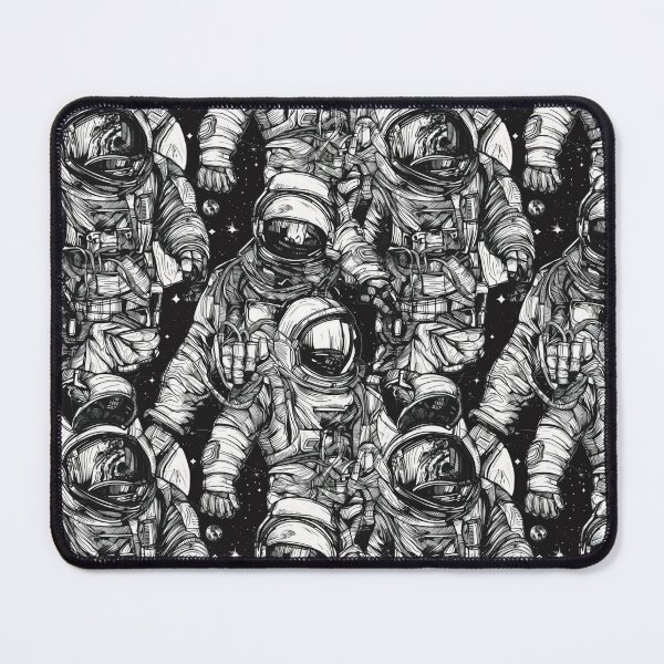 Item preview, Astronaut seamless pattern designed and sold by WolfMoonFlower.