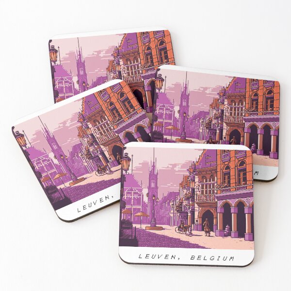 Item preview, Leuven Pixel Art Retro designed and sold by PixelAirlines.