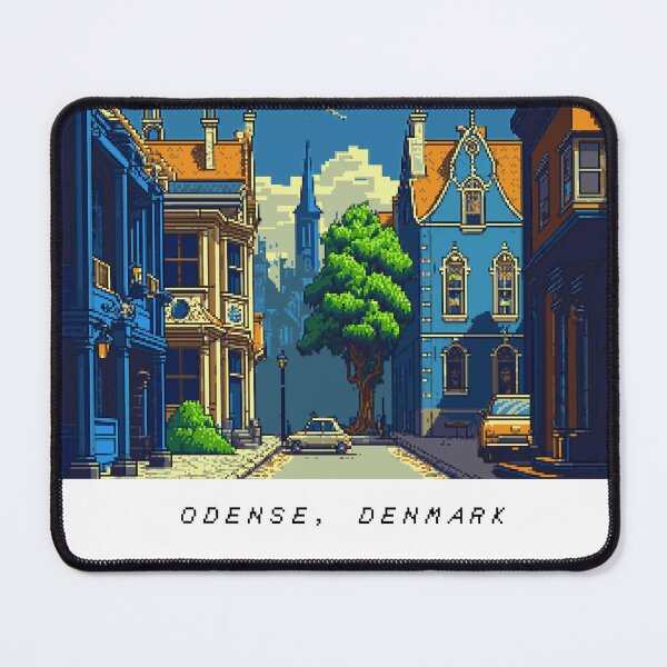 Item preview, Odense Pixel Art Retro designed and sold by PixelAirlines.