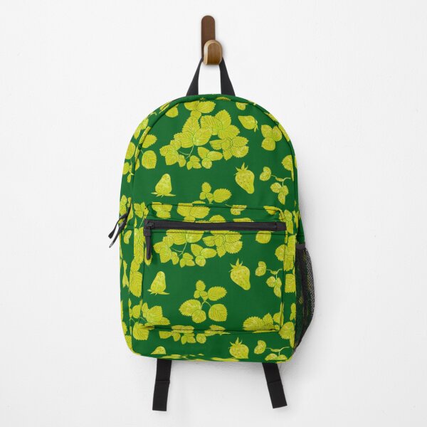 Item preview, Lovely Strawberry Leaves and Fruits on Green designed and sold by Zhining Dong.