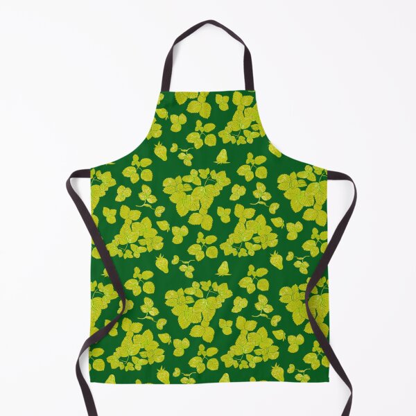 Item preview, Lovely Strawberry Leaves and Fruits on Green designed and sold by Zhining Dong.