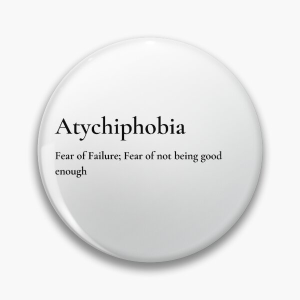 Item preview, Atychiphobia Fear of Failure designed and sold by Annet KY.