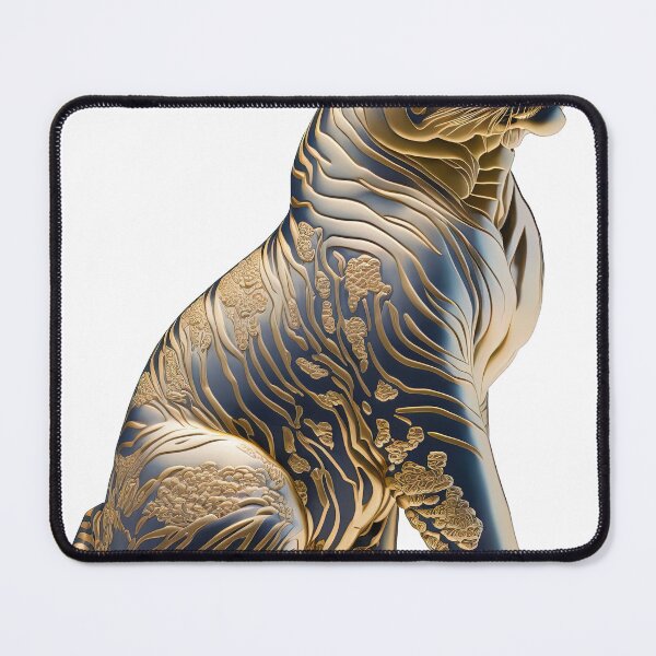 Artikelvorschau, Tiger statue imari China material photo isolated objects 3 entworfen und verkauft von jetaiart.