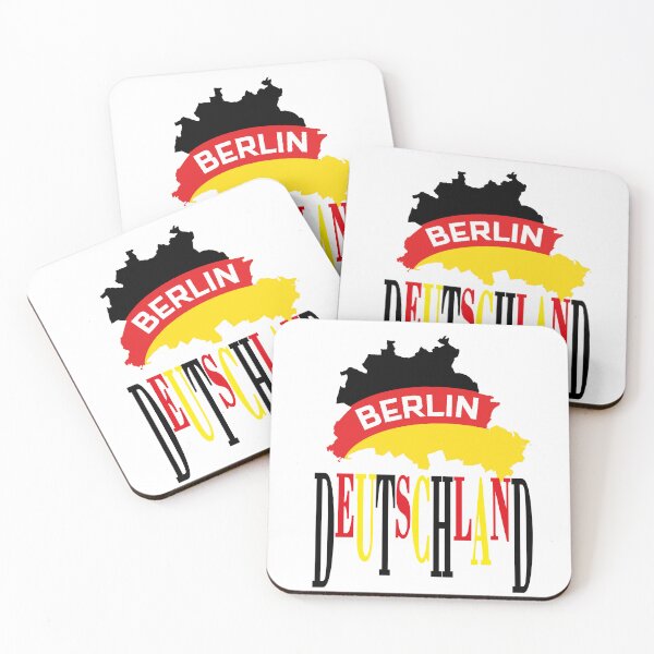 Item preview, BERLIN DEUTSCHLAND MAP FLAG GERMAN COLORFUL CUTE designed and sold by al21ex.