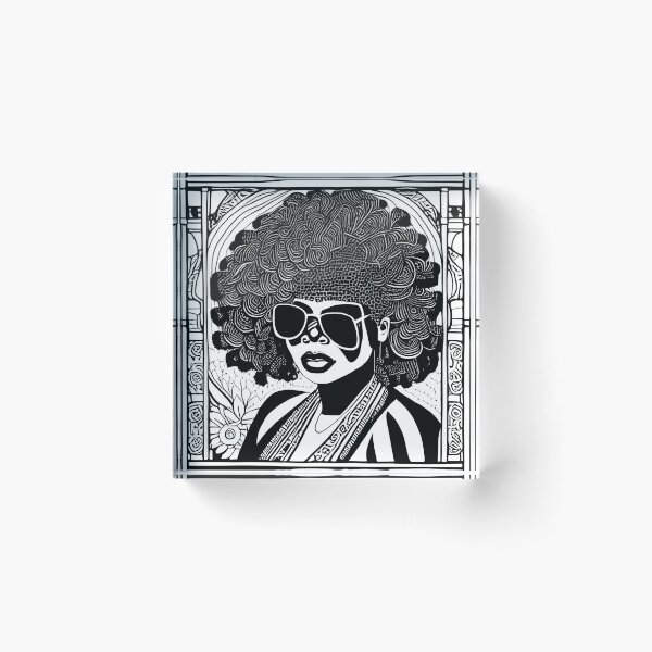 Item preview, Black Girl designed and sold by AlexArtCollega.