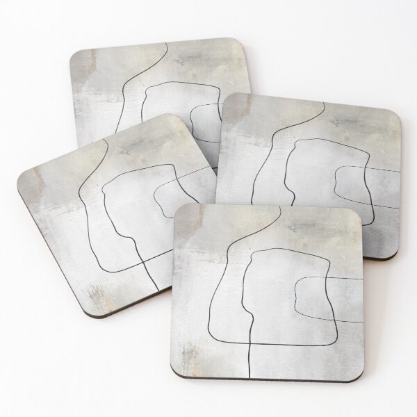 Item preview, Modern Neutral Abstract, Pastel Nordic Abstract, Simple Abstract art, Minimalist Neutral art designed and sold by RaspberryEM.