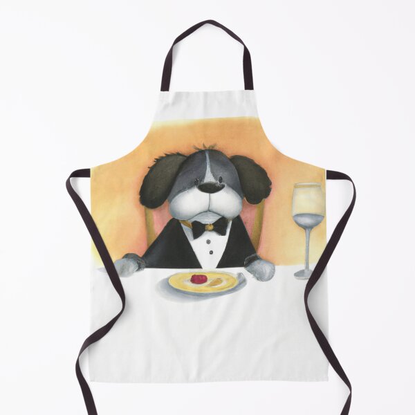 Item preview, Gentleman dog dinning at a restaurant-Edited AI generated art designed and sold by Frostp.