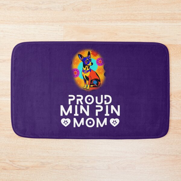 Item preview, Proud Min Pin Mom designed and sold by FrescoDesign.
