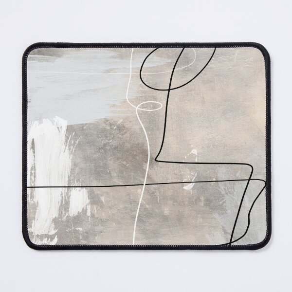 Item preview, Modern Neutral Abstract, Pastel Nordic Abstract, Simple Abstract art, Minimalist Neutral art designed and sold by RaspberryEM.