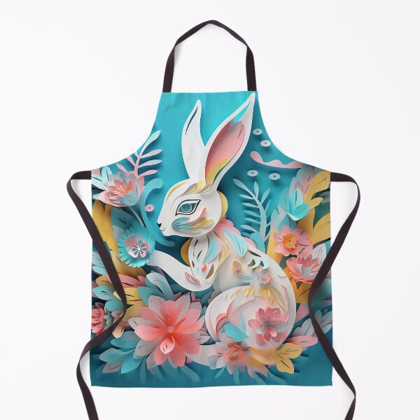 Item preview, Easter Rabbit Pastel Paper Cut Craft designed and sold by shopfindingbeni.