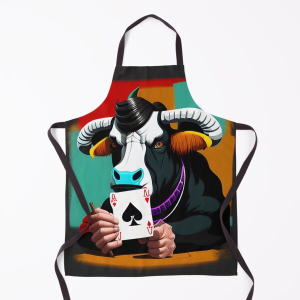 Item preview, Bull playing black jack designed and sold by Dezza2022.