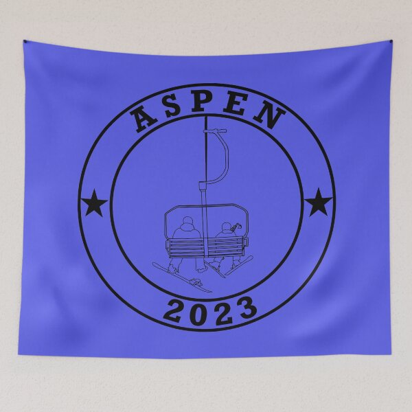 Item preview, Aspen Snow Chair Lift 2023 designed and sold by ClaireBillson.