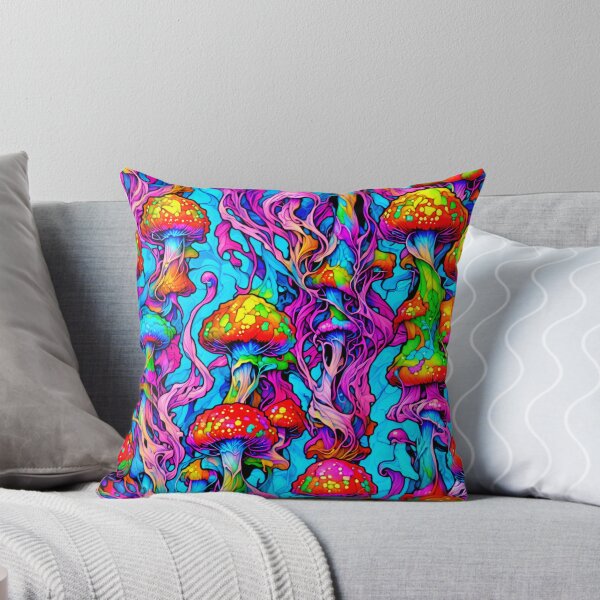 Item preview, Hongos psicodélicos coloridos designed and sold by MrUndefined.