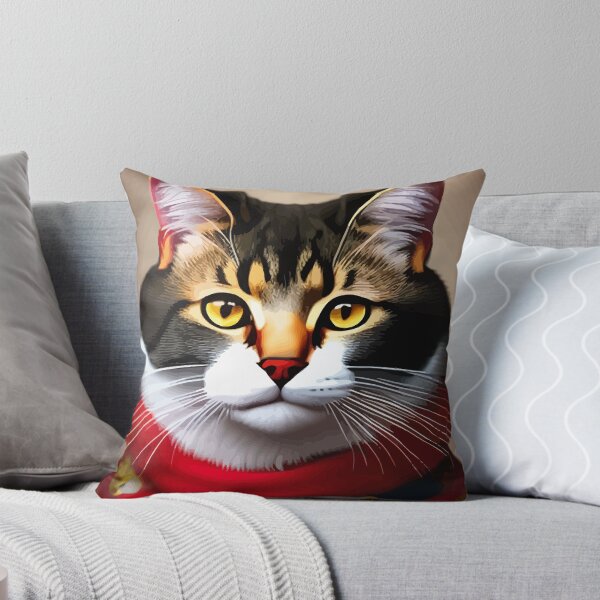Item preview, Cute Cat Wearing Japanese Kimono designed and sold by ArtisticAllure1.