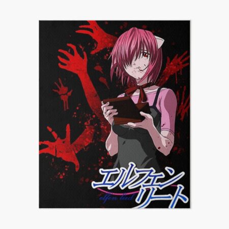 Lucy | Elfen Lied Anime | Art Board Print