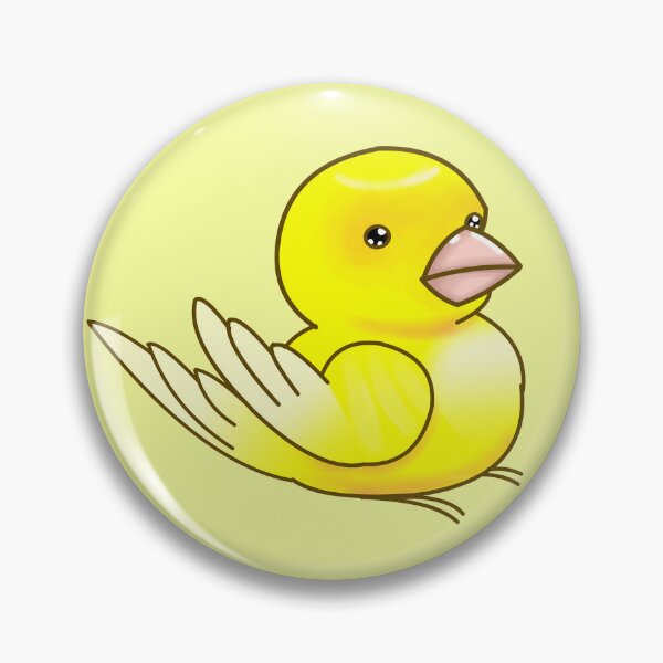 Item preview, Yellow Cute Pet Canary Bird designed and sold by DynieKid.
