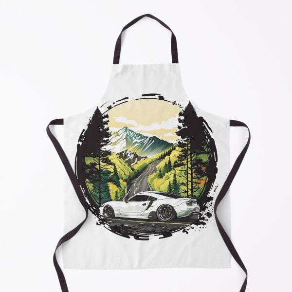 Item preview, White sport car cruising in the mountain road designed and sold by Xiangster987.