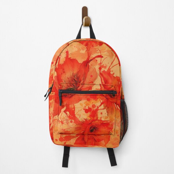 Item preview, Vibrant Watercolor Red Poppy Splash - Abstract Floral Design designed and sold by Art-PraveenRai.