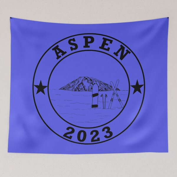Item preview, Aspen Snow Ski and Board 2023 designed and sold by ClaireBillson.