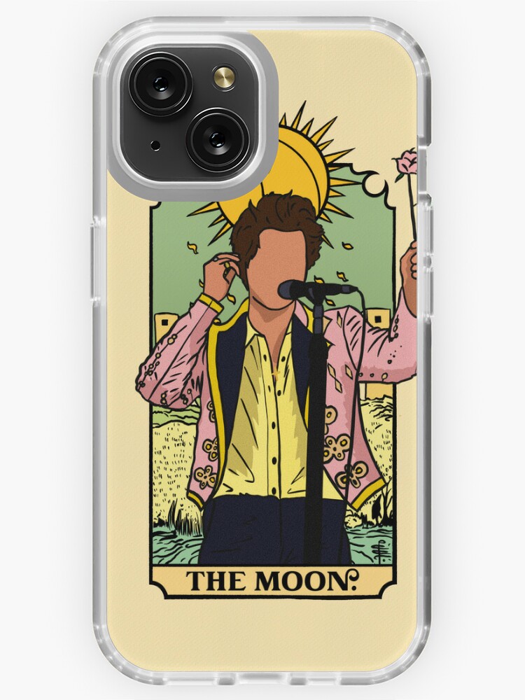 Harry Styles as The Moon Tarot Card iPhone Case for Sale by ProudestHearts