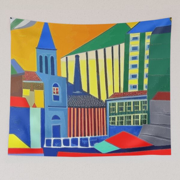 Item preview, The Vibrant City of Aachen designed and sold by wwlmerch.
