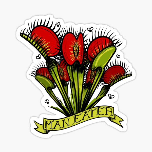 Man Eater Sticker