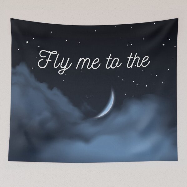 Item preview, Fly me to the moon designed and sold by hipposstore.