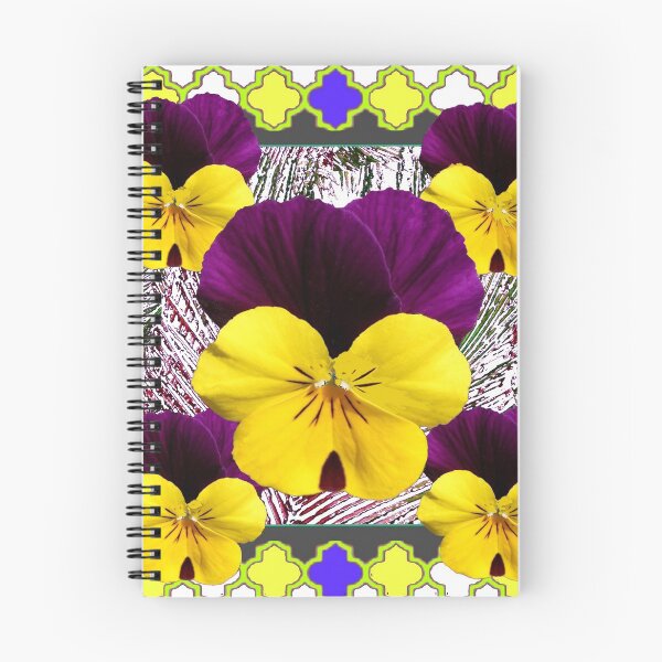 Item preview, PURPLE & YELLOW VIOLETS GARDEN ART designed and sold by sharlesart.
