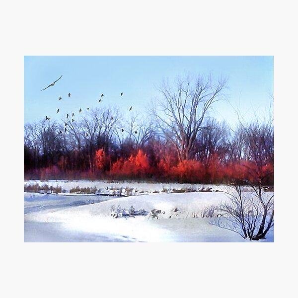 Item preview, Winter on the Flyway designed and sold by Claude Johnson.