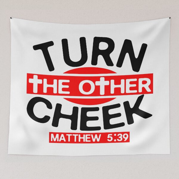 Item preview, Turn The Other Cheek designed and sold by plushism.