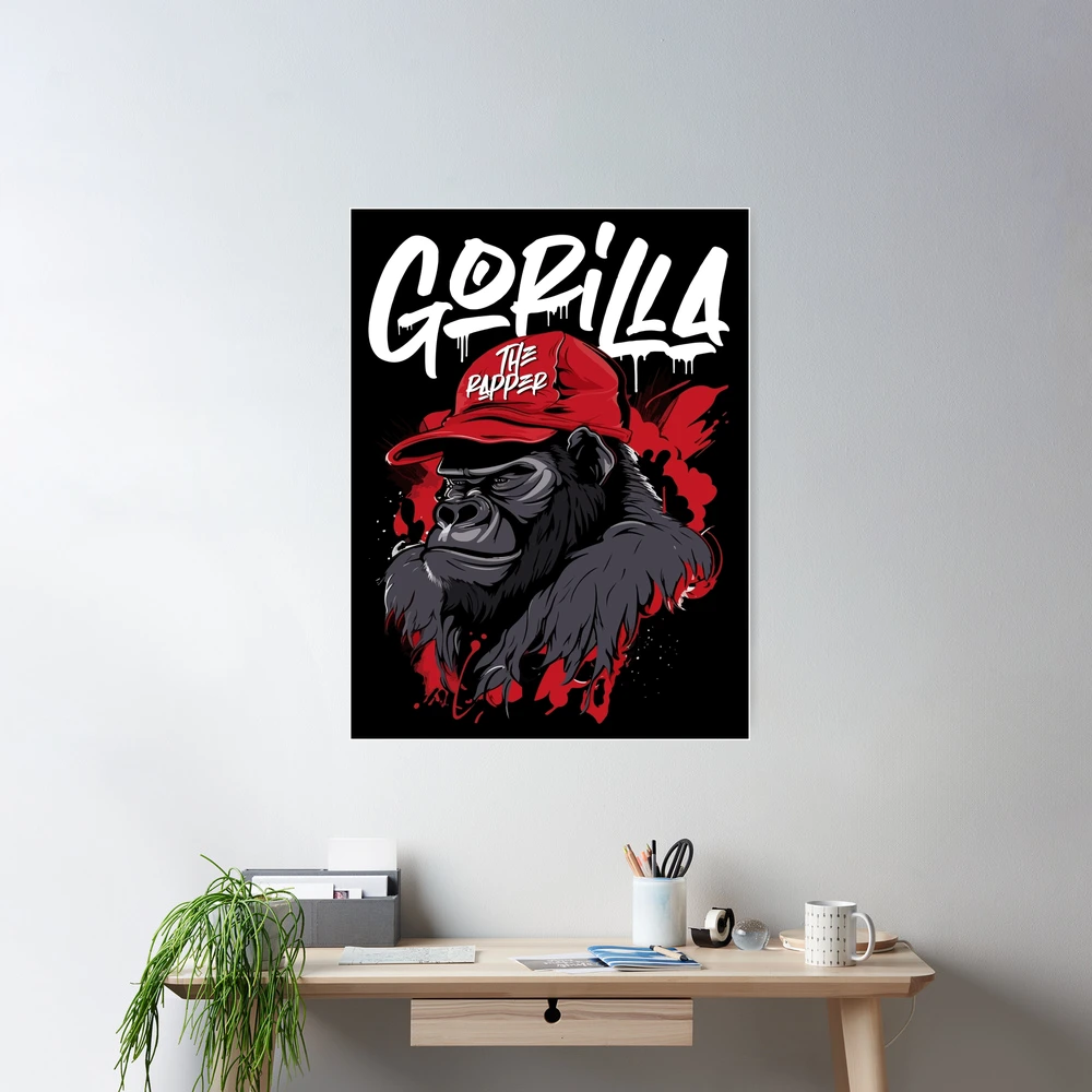 King Gorilla #037 - King Gorilla - Graffiti Minimalist Pop Art