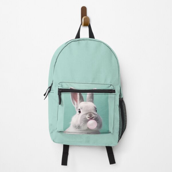 Item preview, Bubblegum Bliss: A Cute Bunny with a Sweet Tooth designed and sold by EmeraldeaArt.