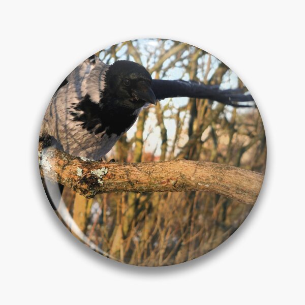 Item preview, Hello Here I Am, Says Hooded Crow And Waves designed and sold by Taina Sohlman.