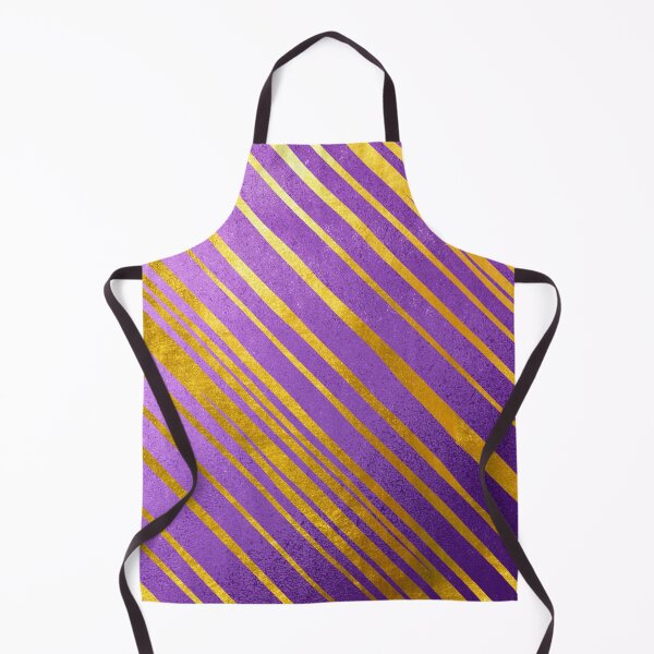 Item preview, Purple and gold stripes designed and sold by GoDesign1.
