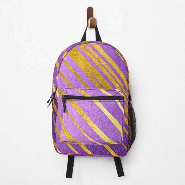 Item preview, Purple and gold stripes designed and sold by GoDesign1.