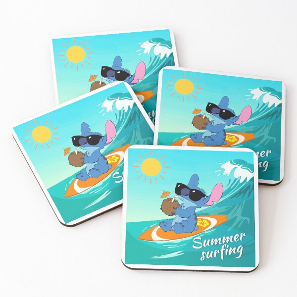 Aperçu de l'œuvre Stitch - surf d'été créée et vendue par Scenic.